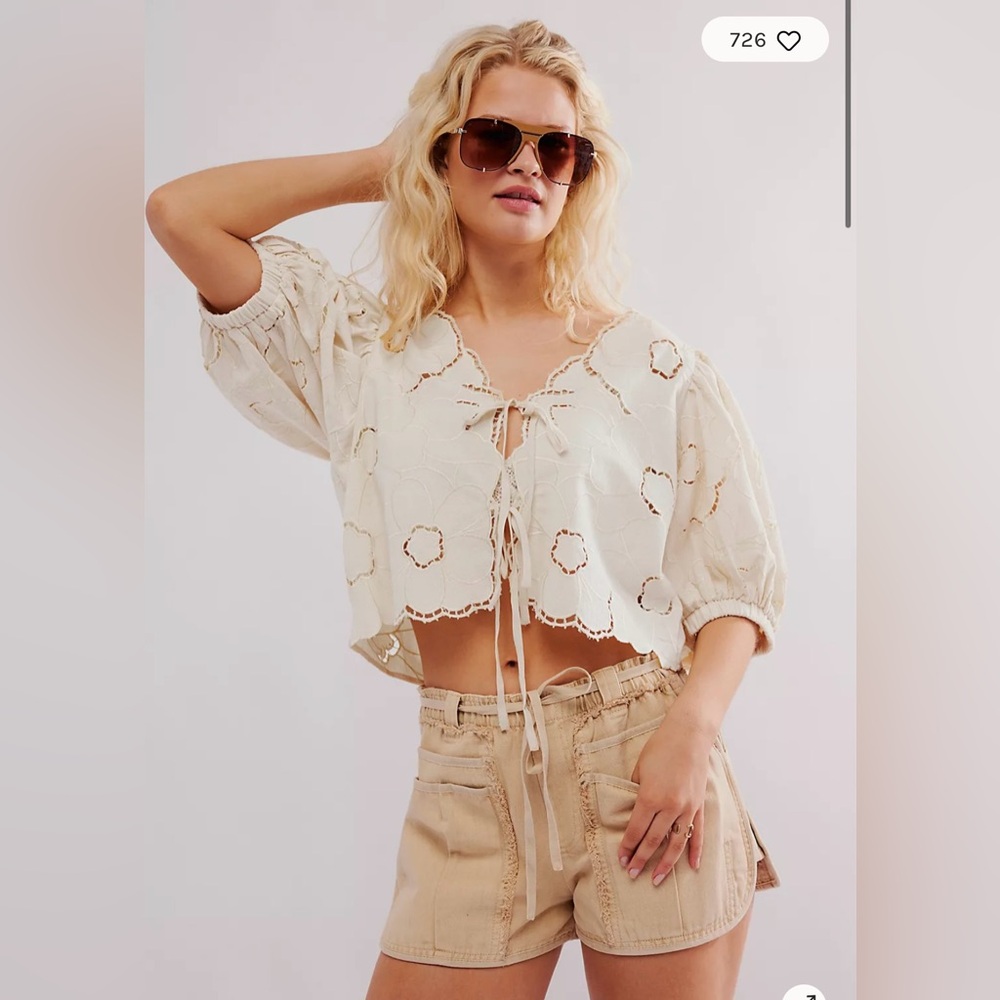 June Top by Bali at Free People — Tie Front